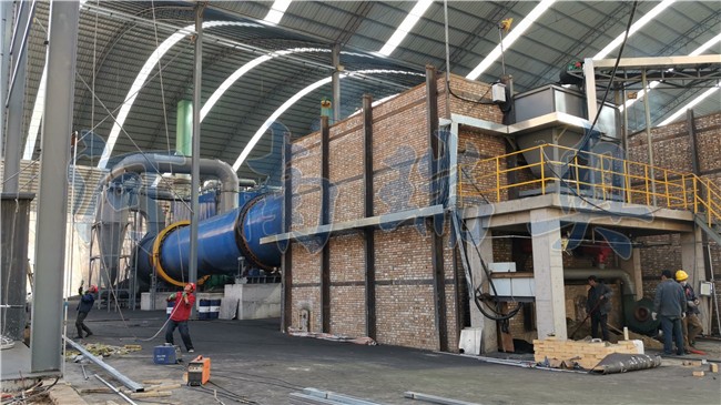 煤泥烘干机的正确使用和维护