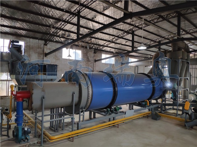 河南瑞奥果渣烘干机项目