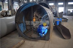 煤泥烘干机生产:辽宁煤泥烘干生产线正在制造中