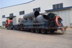 【发货】广东药渣烘干机如期发货