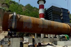 【安装现场】山西煤泥烘干机项目进入收尾阶段