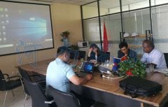 今日山西客户成功和瑞奥签单一套煤泥烘干机